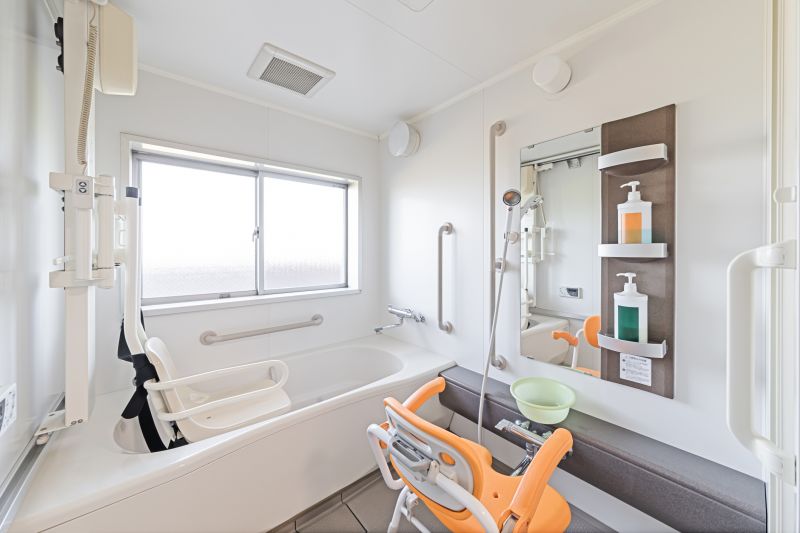 Walk-In Shower with Bench Seating